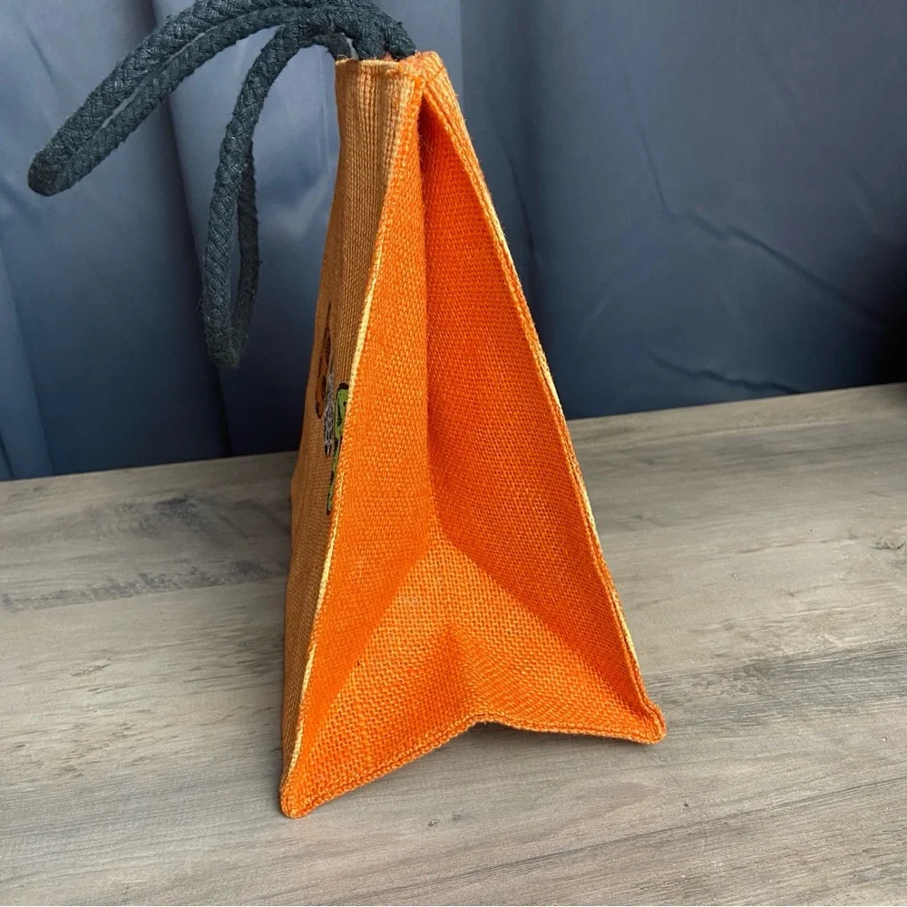 Halloween-themed burlap bag, ‎ 